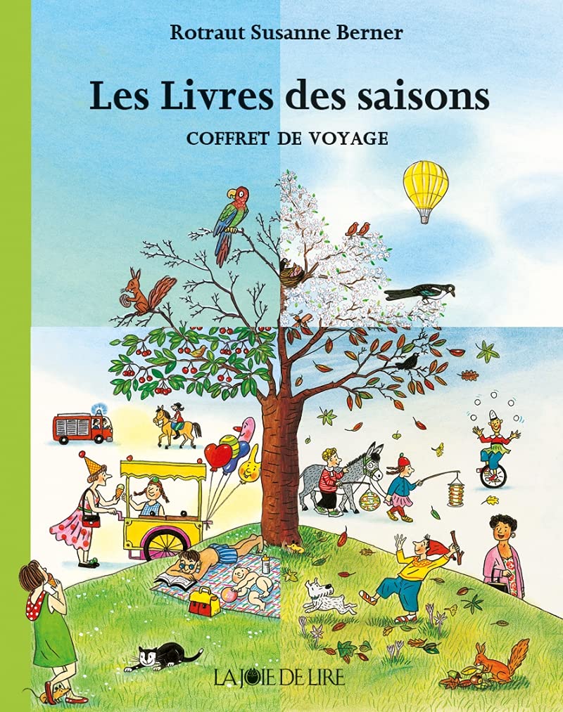 Les livres des saisons - coffret de voyage Livres La family shop   