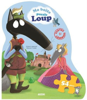 Boite Puzzle Loup N2- Contes et légendes - 54 pièces Jeux & loisirs créatifs La family shop   