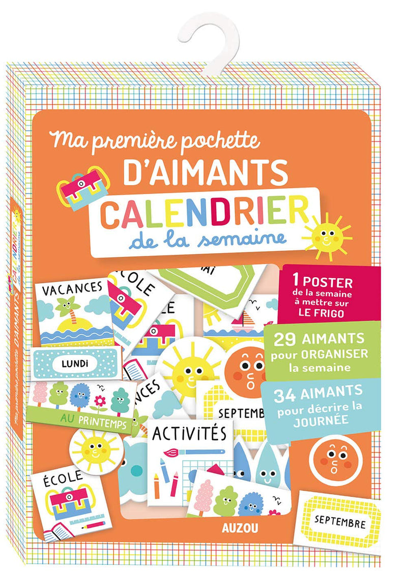 Ma pochette d'aimants: calendrier de la semaine - Nouvelle édition Jeux & loisirs créatifs La family shop