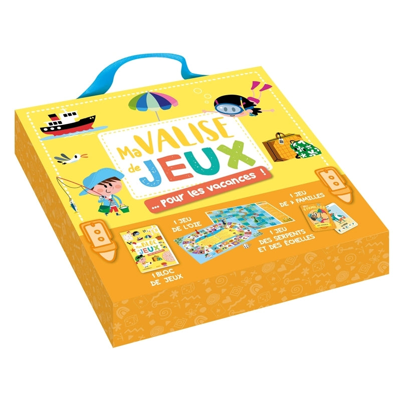 Ma valise de jeux... pour les vacances Jeux & loisirs créatifs La family shop   