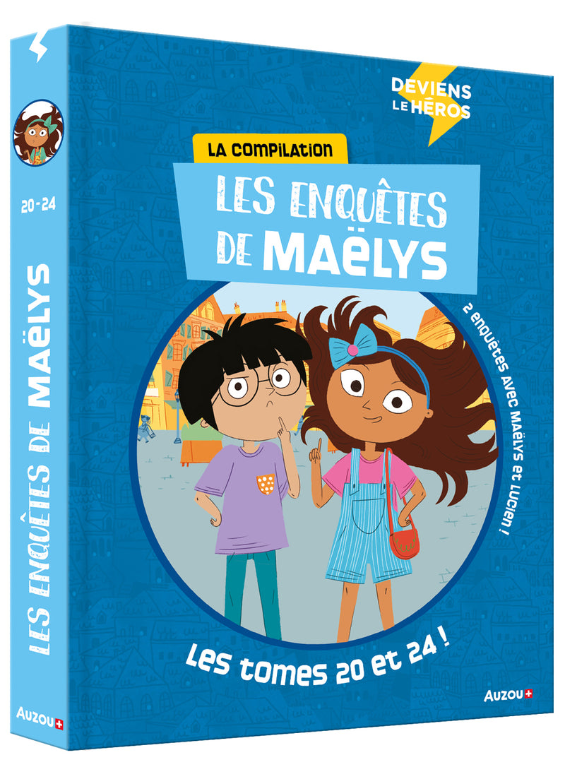 Les enquêtes de Maëlys - Compilation - tomes 20 et 24 - Deviens le héros - Dès 8 ans Livres La family shop   