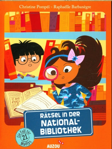 Maëlys en Allemand - Rätsel in Der Nationalbibliothek - Dès 8 ans Livres La family shop   