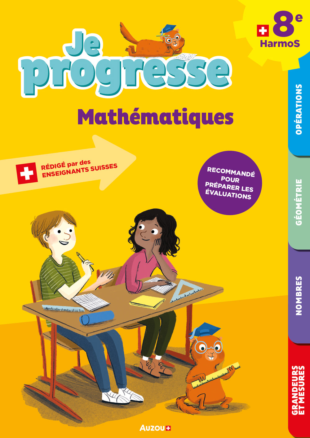 8ème HarmoS - Je progresse en maths Appuis scolaires La family shop   