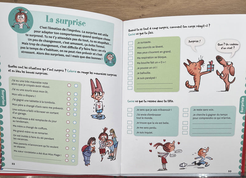 Le carnet des émotions - Max et Lili Cahiers de jeux La family shop   