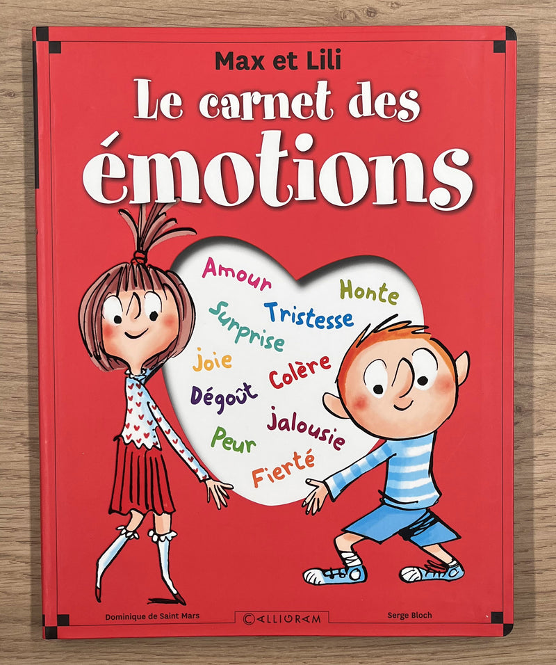Le carnet des émotions - Max et Lili Cahiers de jeux La family shop   