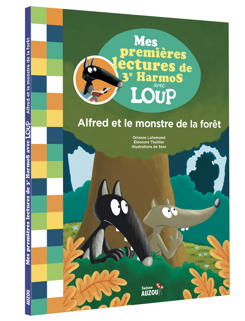 Loup en 3ème harmos : Alfred et le monstre de la forêt Livres La family shop   