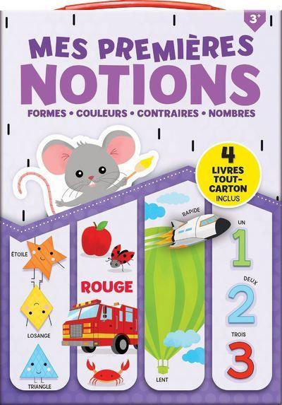 Mes premières notions - Formes, couleurs, nombres... Dès 18 mois Livres La family shop   