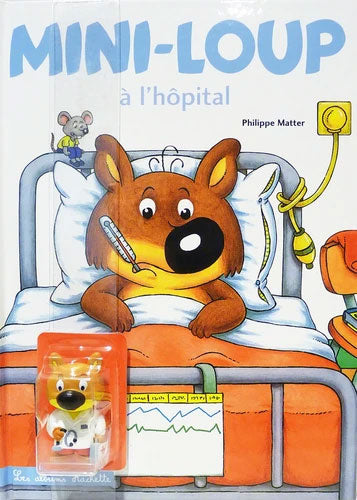 Mini Loup à l'hôpital - Dès 12 mois Livres La family shop   