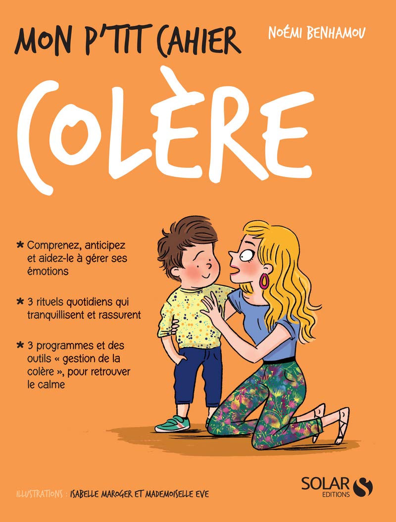 Mon p'tit cahier : colère Livres La Family Shop   