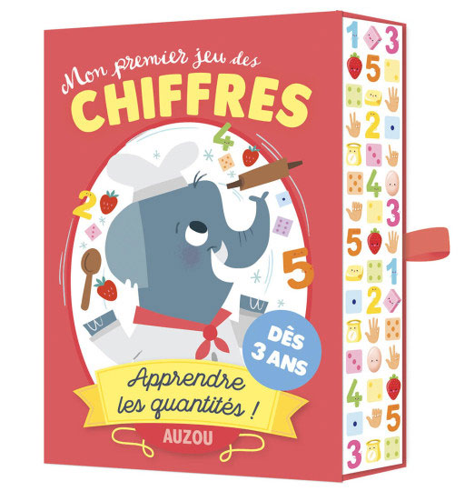 Cartes: Mon premier jeu de chiffres: apprendre les quantités Jeux & loisirs créatifs La family shop   