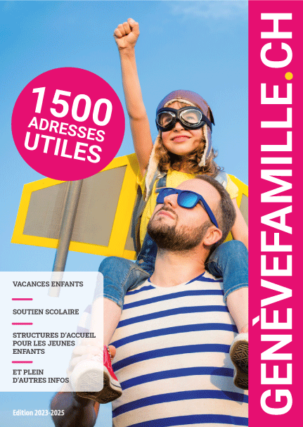 Brochure Genevefamille: adresses utiles et informations générales - 2023 Spécial parents : brochures et magazine La family shop   