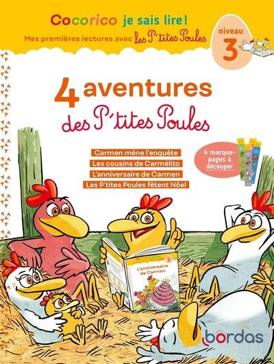 Cocorico je sais lire ! Les P'tites Poules - Niveau 3 Livres La family shop   