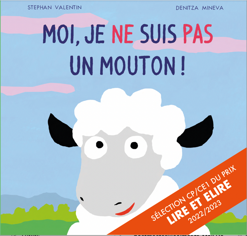 Moi, je ne suis pas un mouton ! Livre enfant sur le harcèlement des enfants. Livres OLF   