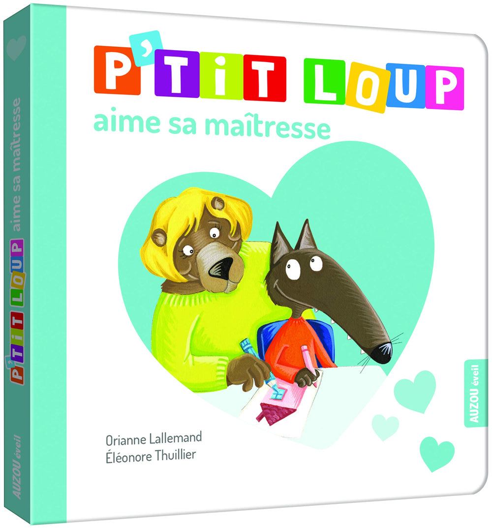 Mon coffret tout-carton : P'tit Loup aime Livres La family shop   