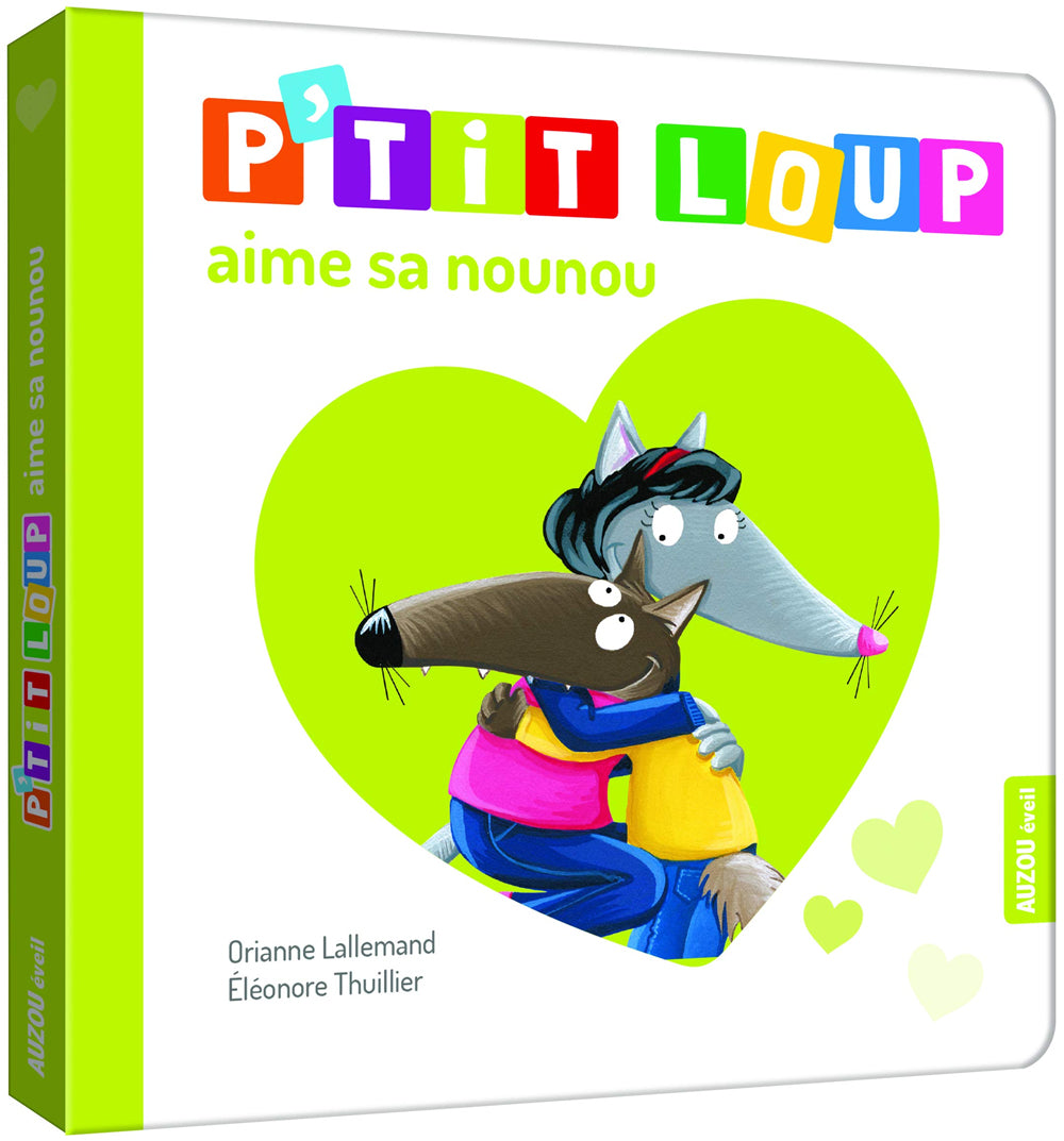 Mon coffret tout-carton : P'tit Loup aime Livres La family shop   