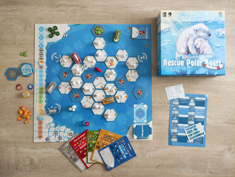 Rescue Polar Bears - Jeu coopératif et de stratégie dès 10 ans Jeux & loisirs créatifs OLF   