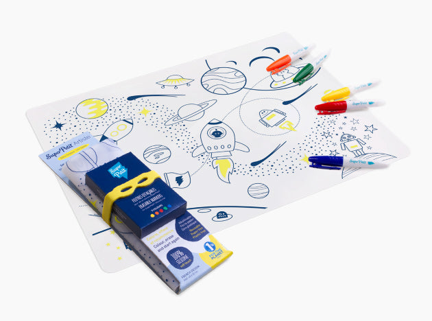 Coloriage silicone: Super Héro à colorier Jeux & loisirs créatifs La family shop   