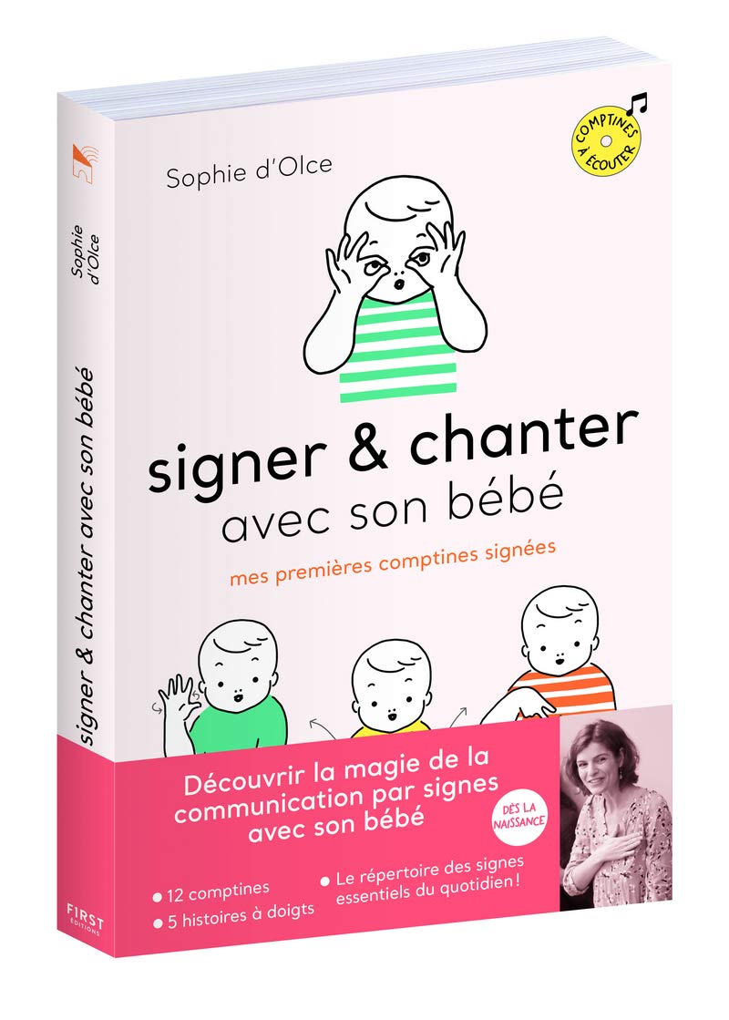 signer et chanter avec son bébé - premières comptines signées Livres OLF   