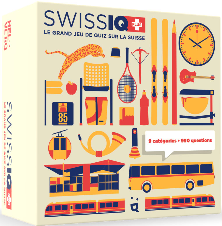 SwissIQ+ - Quiz sur la Suisse Jeux & loisirs créatifs La family shop   