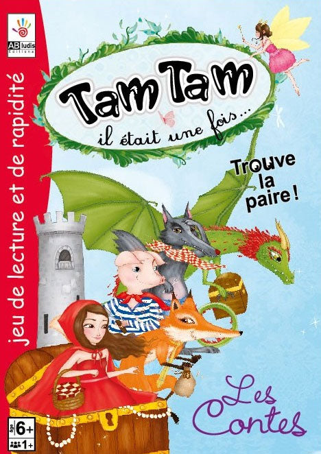 Cartes: Tam Tam Il était une fois Les contes Jeux & loisirs créatifs La family shop   